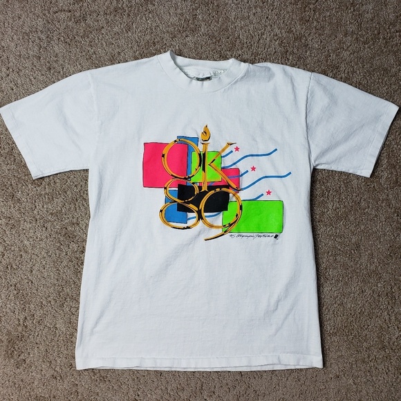 Tops - 1989 Olympic Oklahoma OK 89 U.S. Olympic Festival